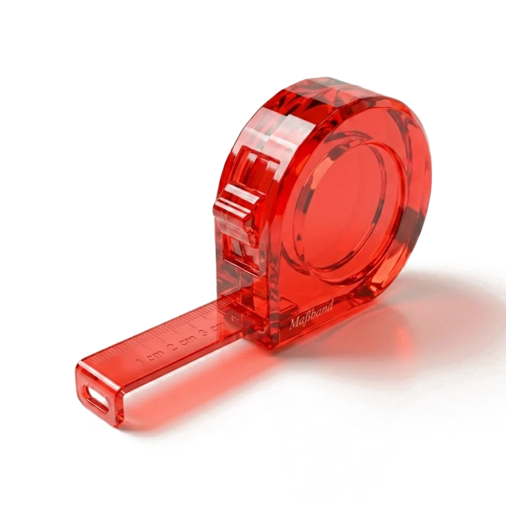Rotes Glas-Maßband: SEO-Wirkung messbar machen